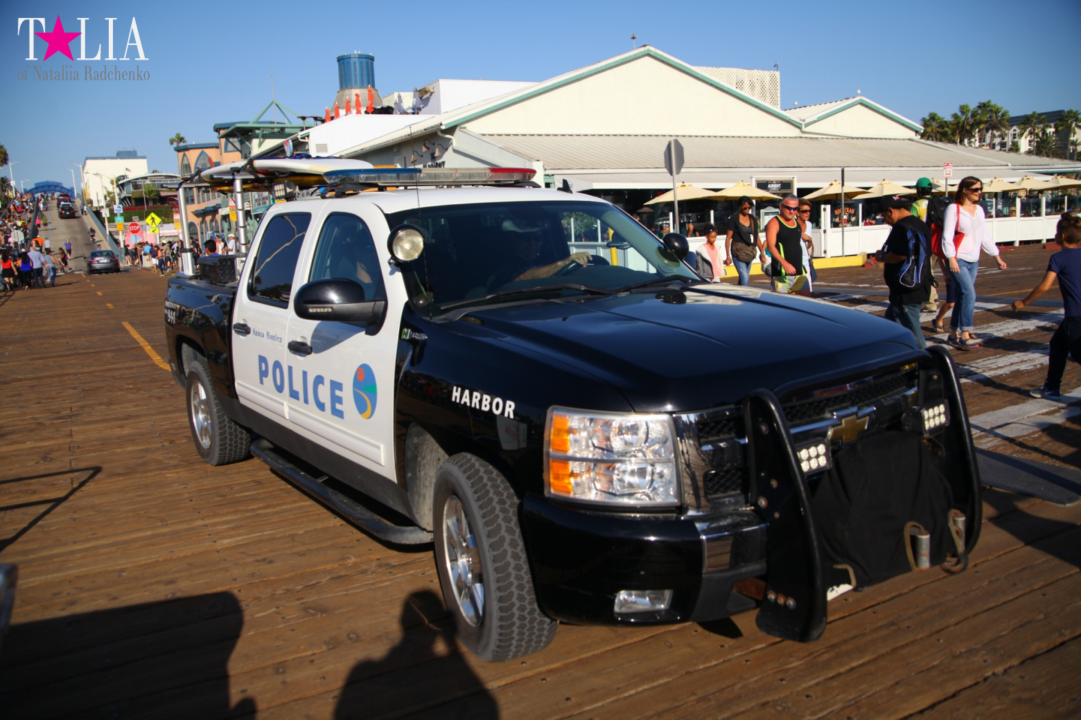 Santa Monica Pier in Los Angeles